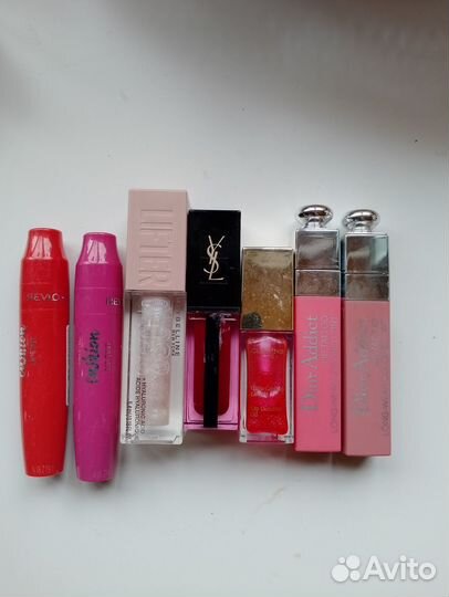 Блеск для губ ysl dior clarins