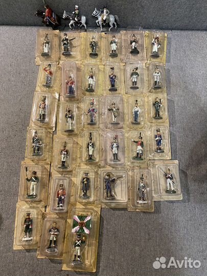 Оловянные солдатики наполеоновские войны