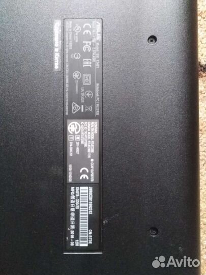 Ноутбук asus