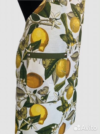 Фартук кухонный, поварской. Принт 