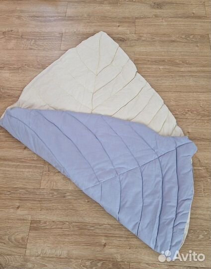 Хлопковые коврики листья