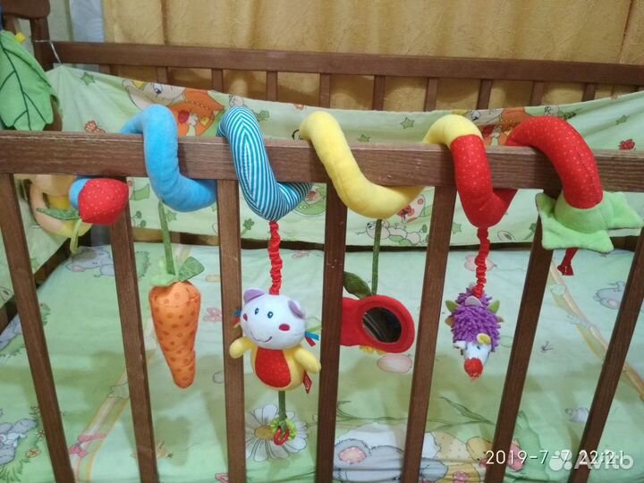 Игрушка подвеска-пружинка