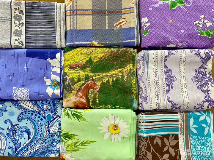 Ткань отрезы хлопок Авито доставка