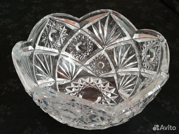 Ваза / Салатник / Конфетница. Хрусталь СССР