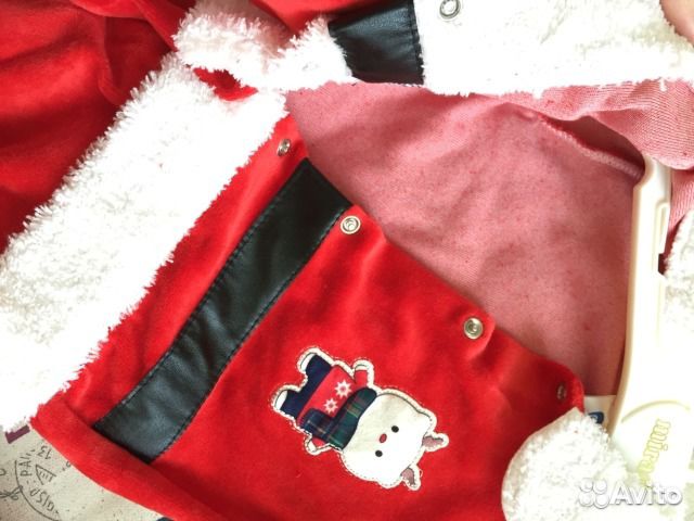 Новогодний комбез Дед Мороз