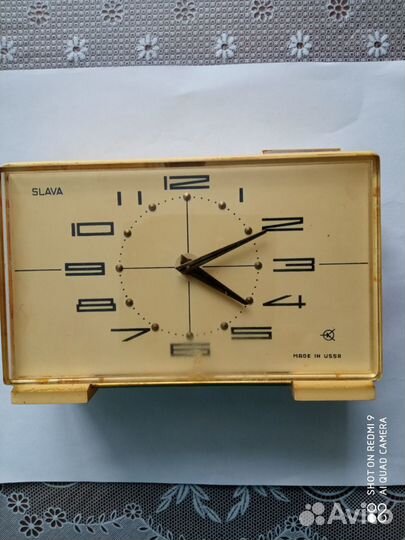 Часы настольные СССР 