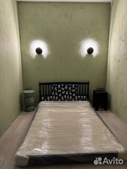 Кровать двухспальная 140 200 дерево