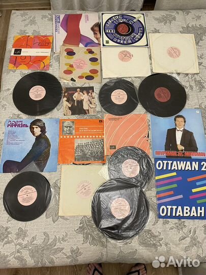 Виниловые пластинки СССР