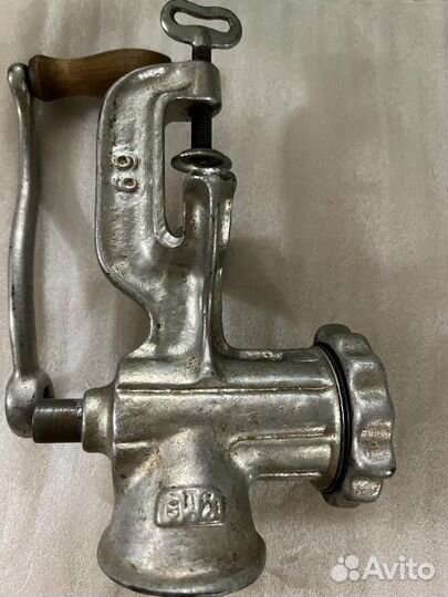 Мясорубка ручная чугунная СССР