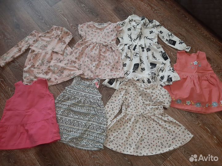Вещи пакетом на девочку 86-92