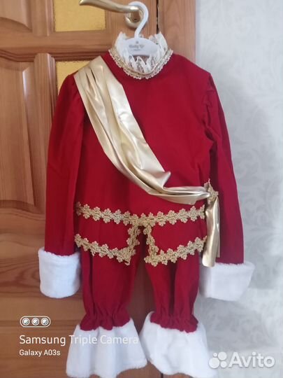 Карнавальный костюм короля 5-6 лет