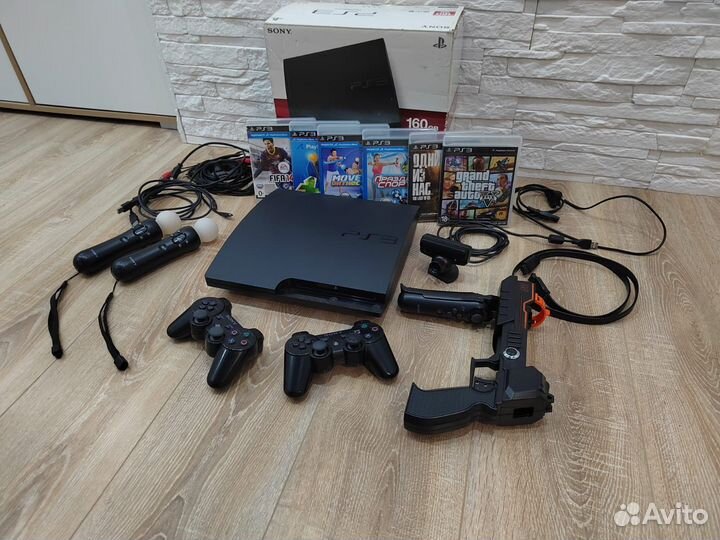 Sony PS3 slim прошитая