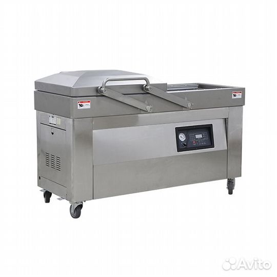 Двухкамерный вакуумный упаковщик 610 (нерж. газ)
