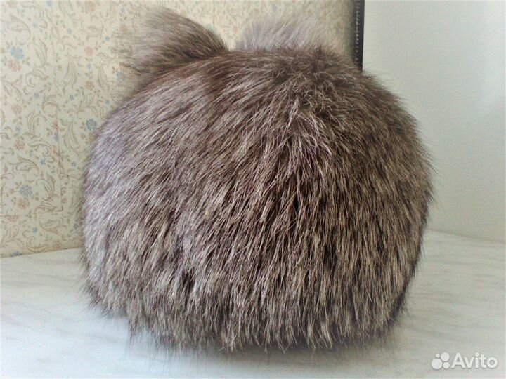 Шапка из чернобурки