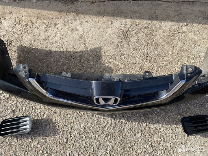 Передний бампер accord 7 дорест