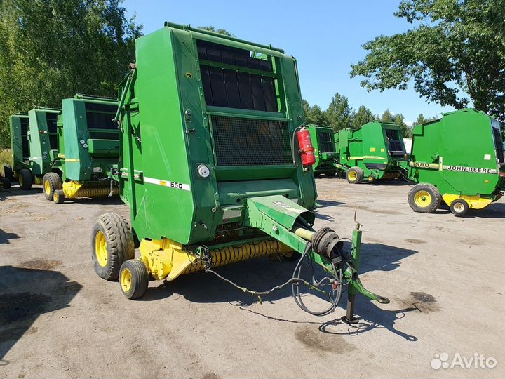 Пресс-подборщик John Deere 550, 1999