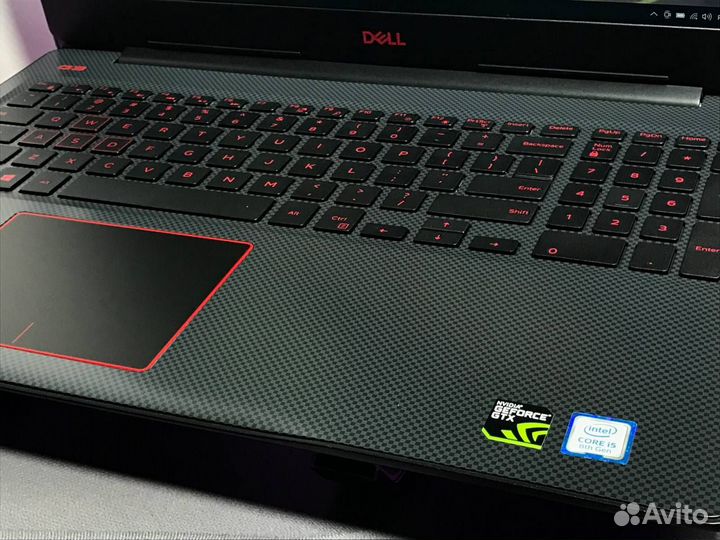 Игровой ноутбук Dell i5/8Gb/FHD/Gtx 1050ti/SSD