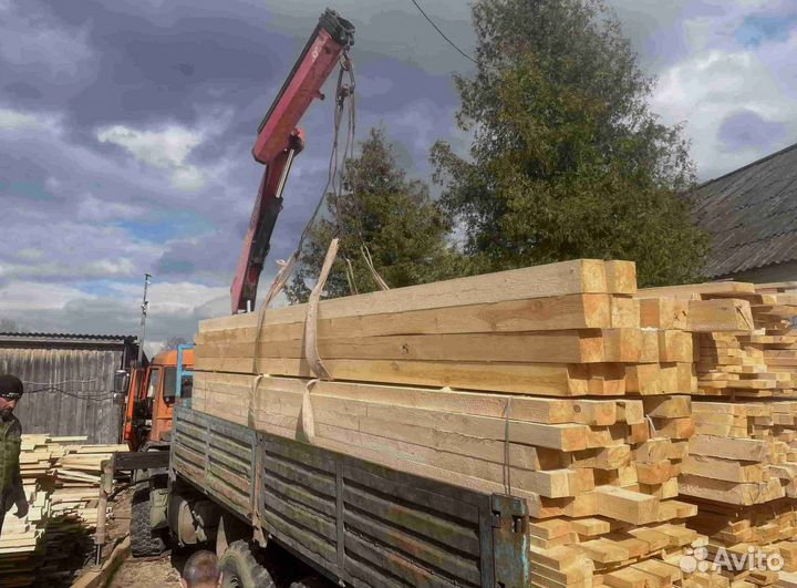 Брус строительный