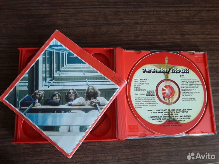 Продам оригинальный CD Beatles