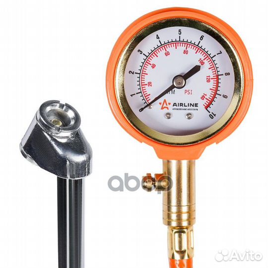 Манометр стрелочный профессиональный обрезинены