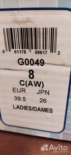 Фигурные коньки jackson CAM размер 39'5