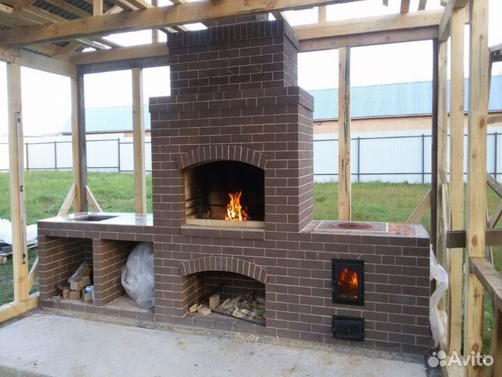 Барбекю, строительство барбекю печей