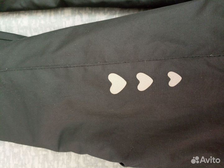 Болоневые теплые штаны для девочки 134 р