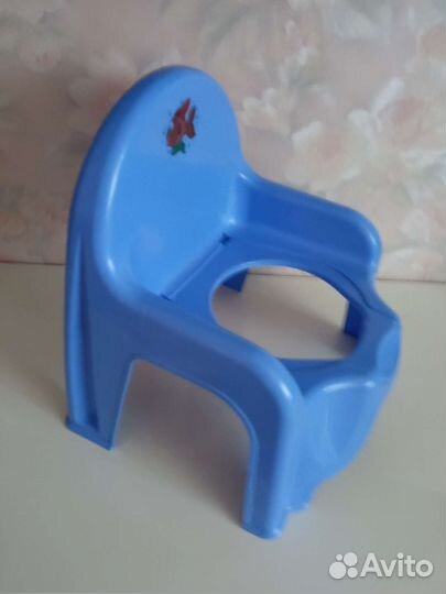 Детский туалет и накладка - сидение на унитаз