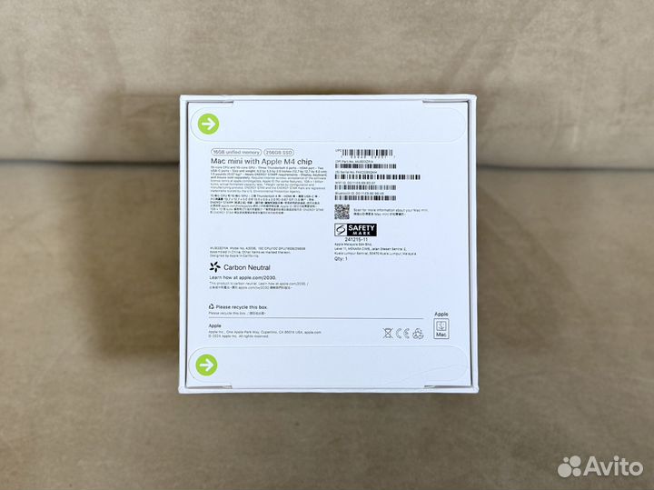 Новый Apple Mac mini M4 2024 16/256GB