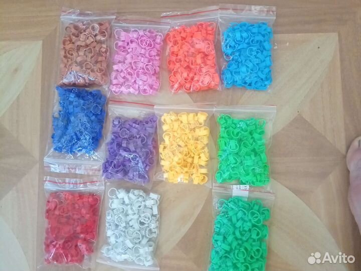 Кольца маркеры для птиц голуби попугаи