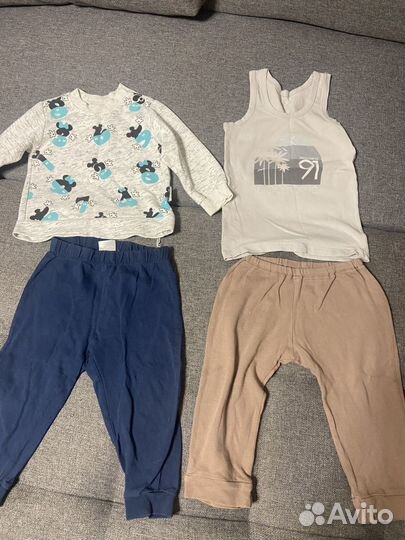 Детские вещи пакетом на мальчика 92