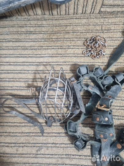 Намордник для большой собаки и утяжелители