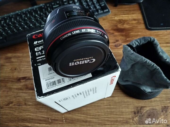 Объектив Canon EF 50mm f/1.2 usm
