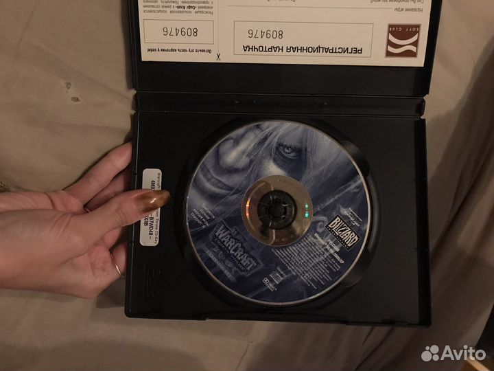 Warcraft 3 box лицензия