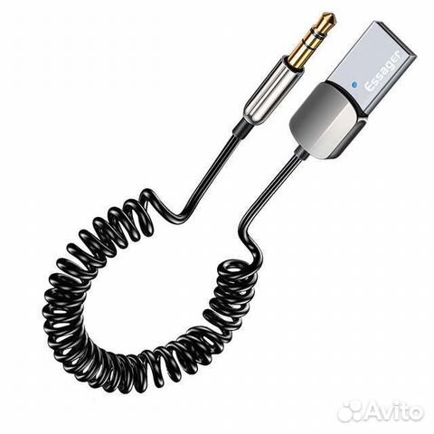Aux Bluetooth Essager провод адаптер аукс блютус