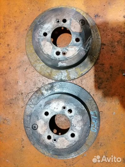 Диск тормозной задний Hyundai Getz 2002-2010