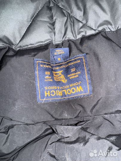 Пуховик woolrich