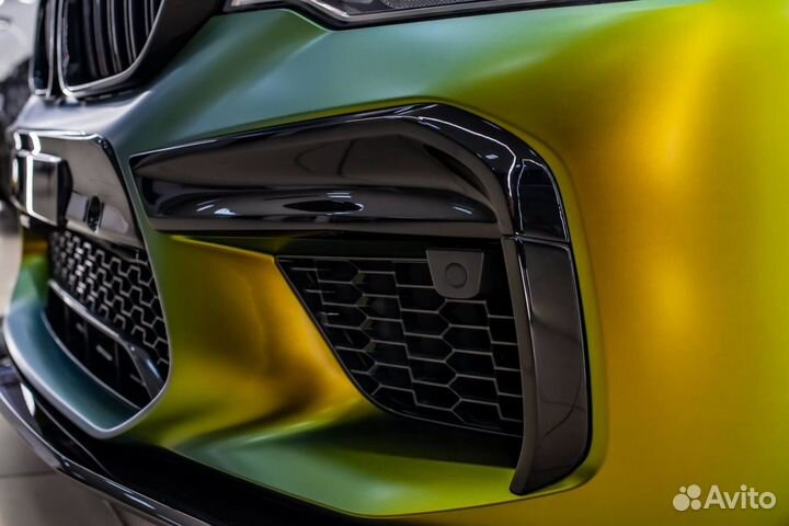 Накладки переднего бампера M5 F90 (M-power) 2021