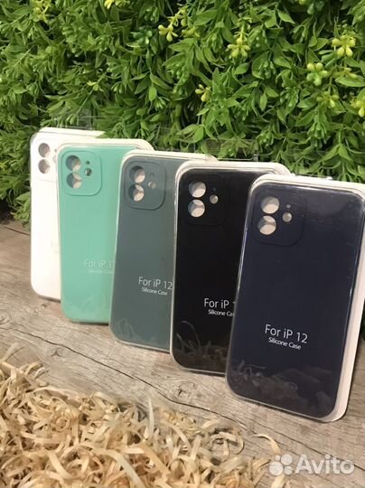 Чехол Silicone Case iPhone 12
