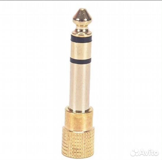 Стерео переходник Premier-HD с 6.3мм на 3.5мм