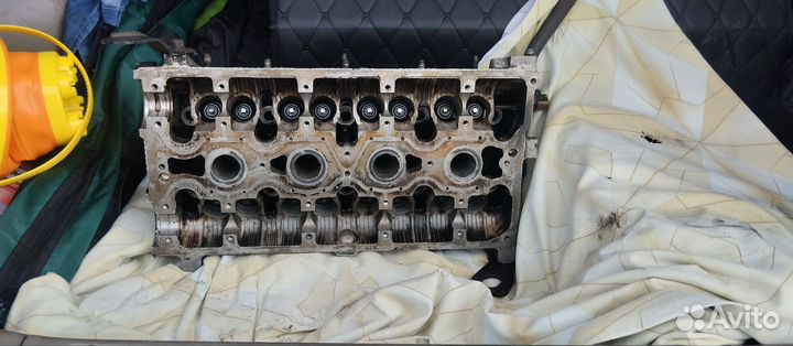 ГБЦ головка блока цилиндров kia Rio DC a5d