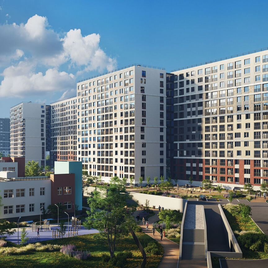 3-к. квартира, 87,2 м², 15/16 эт.