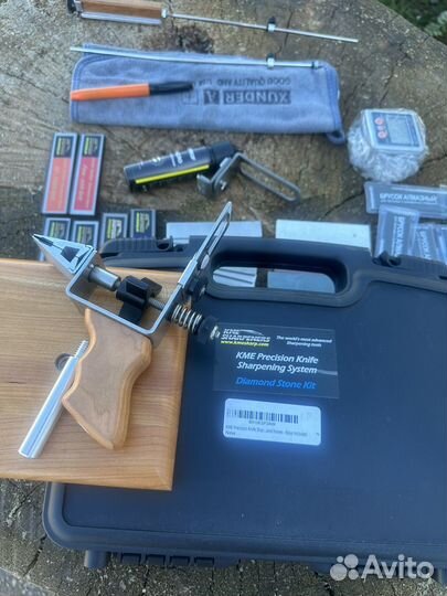 Точилка KME с допами для заточки ножей и топоров