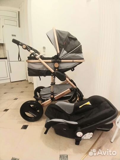 Прогулочная коляска Luxmom 510. 3в1
