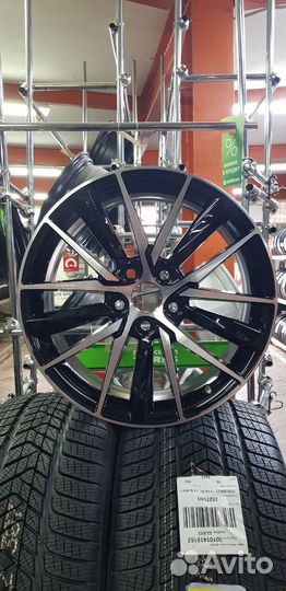 18x8.0 5x114.3 ET50 Toyota Camry V75 2022г Black