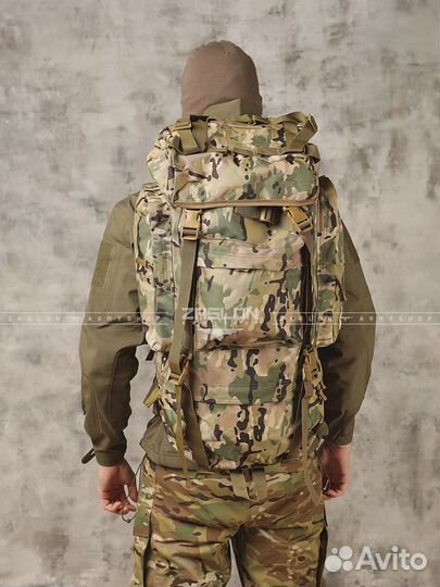 Рюкзак 70 литров Мох/Мультикам/Олива/Цифра