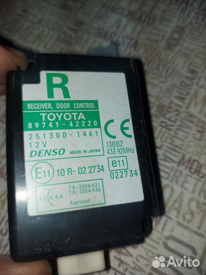 Блок управления дверьми Toyota Rav4 30