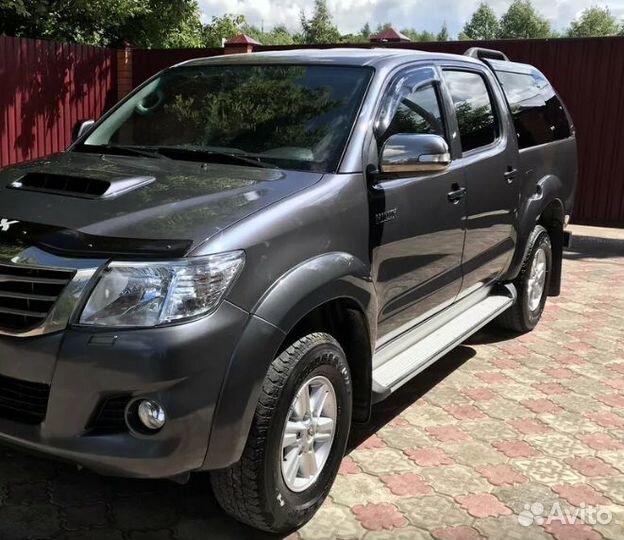 Бампер Toyota Hilux 2011-2015 рестайлинг 2