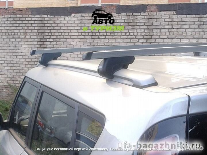 Багажник на крышу Kia Soul 2014. рейлинги