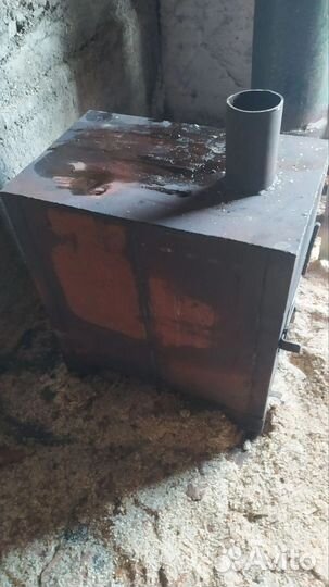 Печь дровяная для гаража